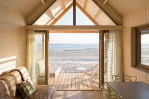 Beach Houses Vlissingen uitzicht over het strand en de zee