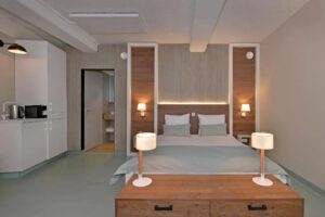 Beachrooms Pier 7 slaapkamer